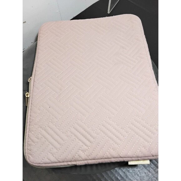 BAGSMART Laptop Sleeve Bag Compatible with MacBook 13-13.3 Inch, Baby Pink - Picture 4 of 5